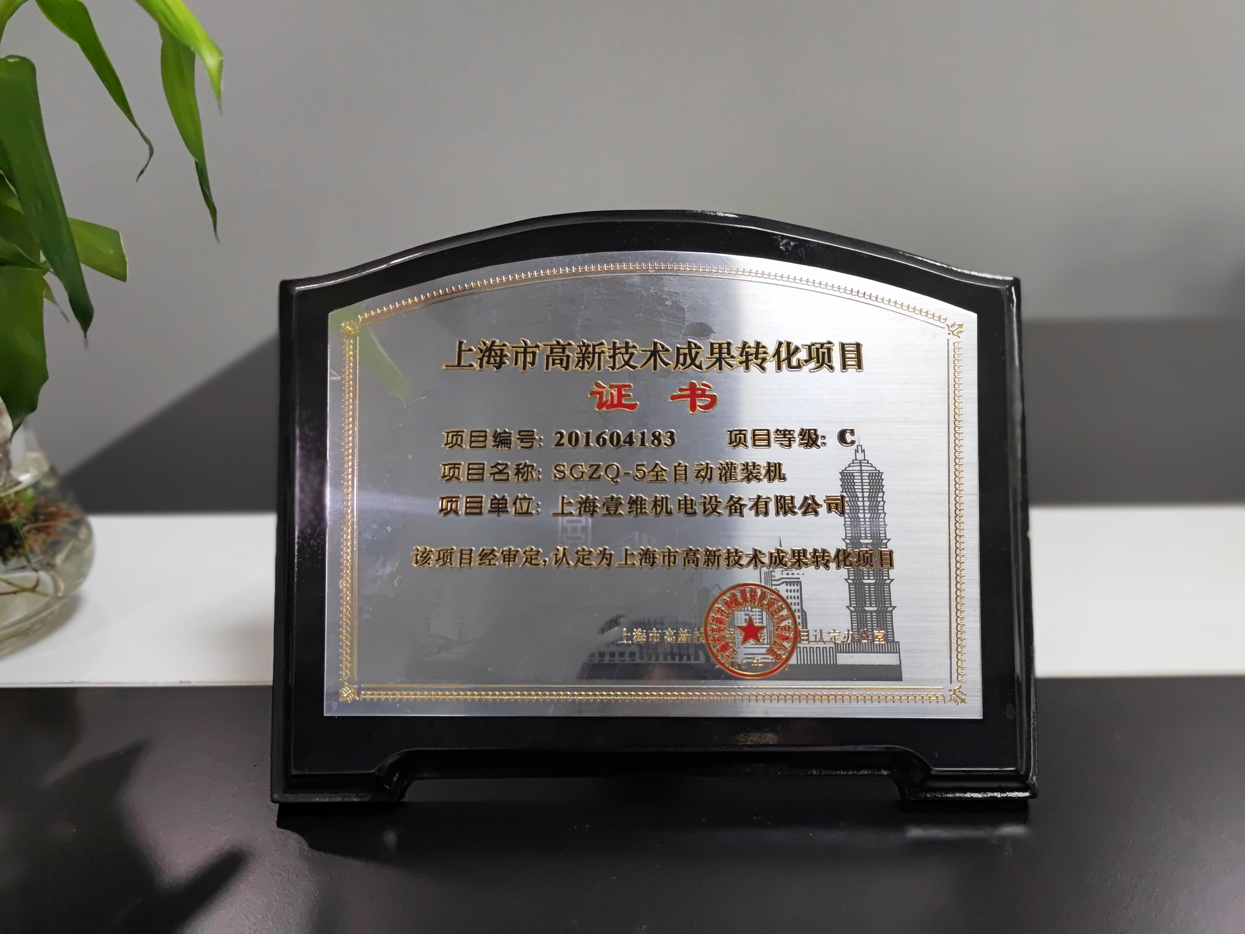 高新技術成果轉化項目